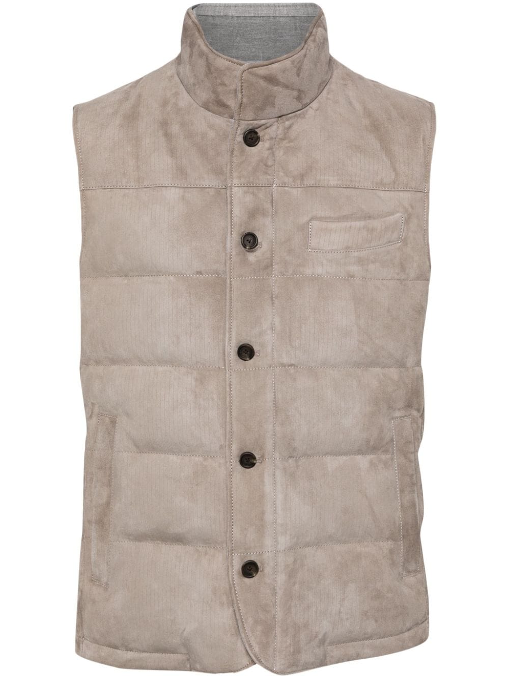 Man On The Boon. Corduroy suede down jacket - Grey von Man On The Boon.