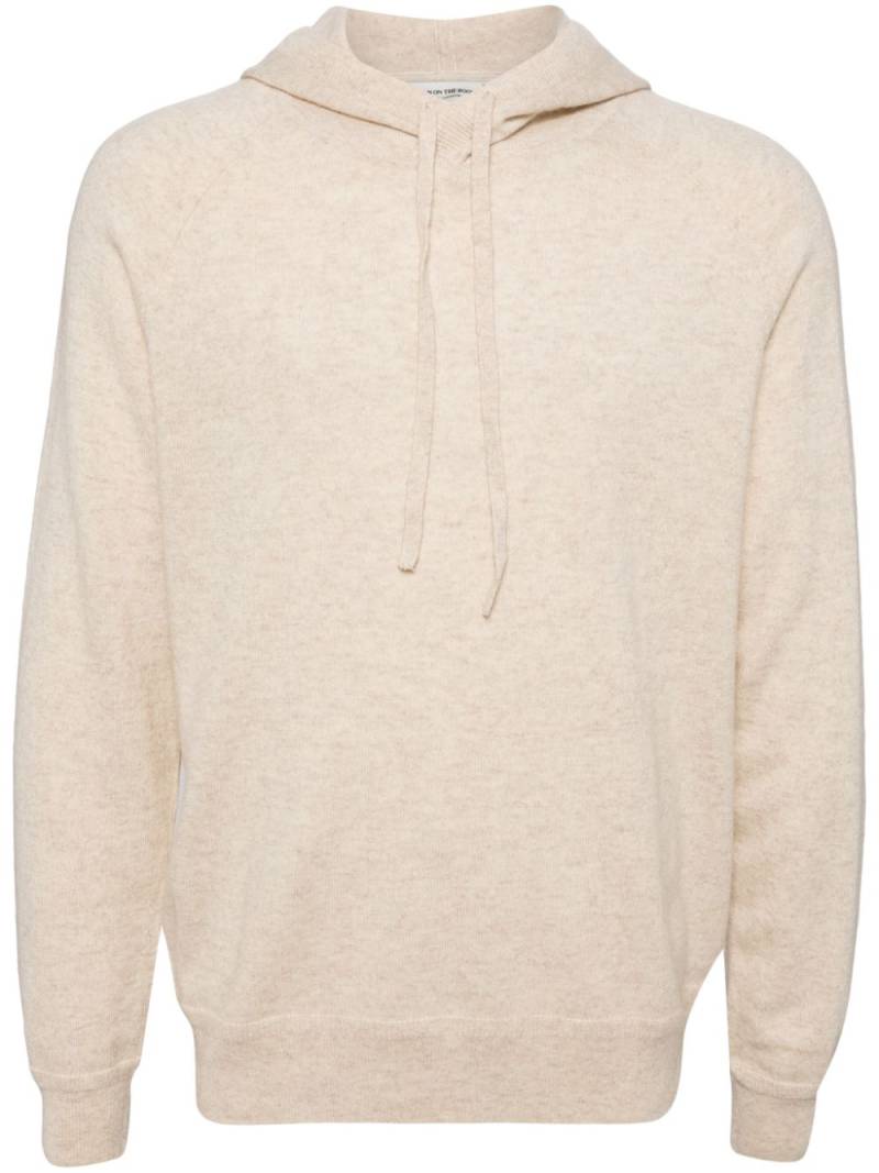 Man On The Boon. cashmere long-sleeved hoodie - Neutrals von Man On The Boon.