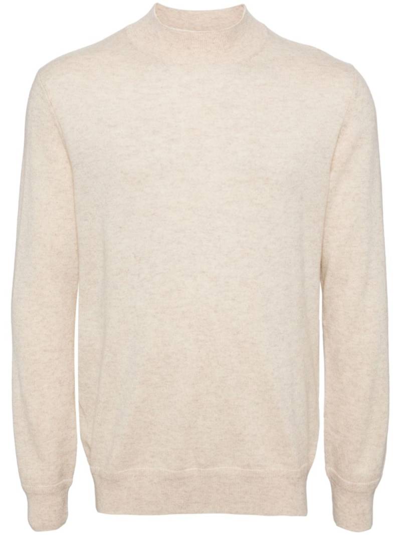 Man On The Boon. cashmere mock-neck jumper - Neutrals von Man On The Boon.