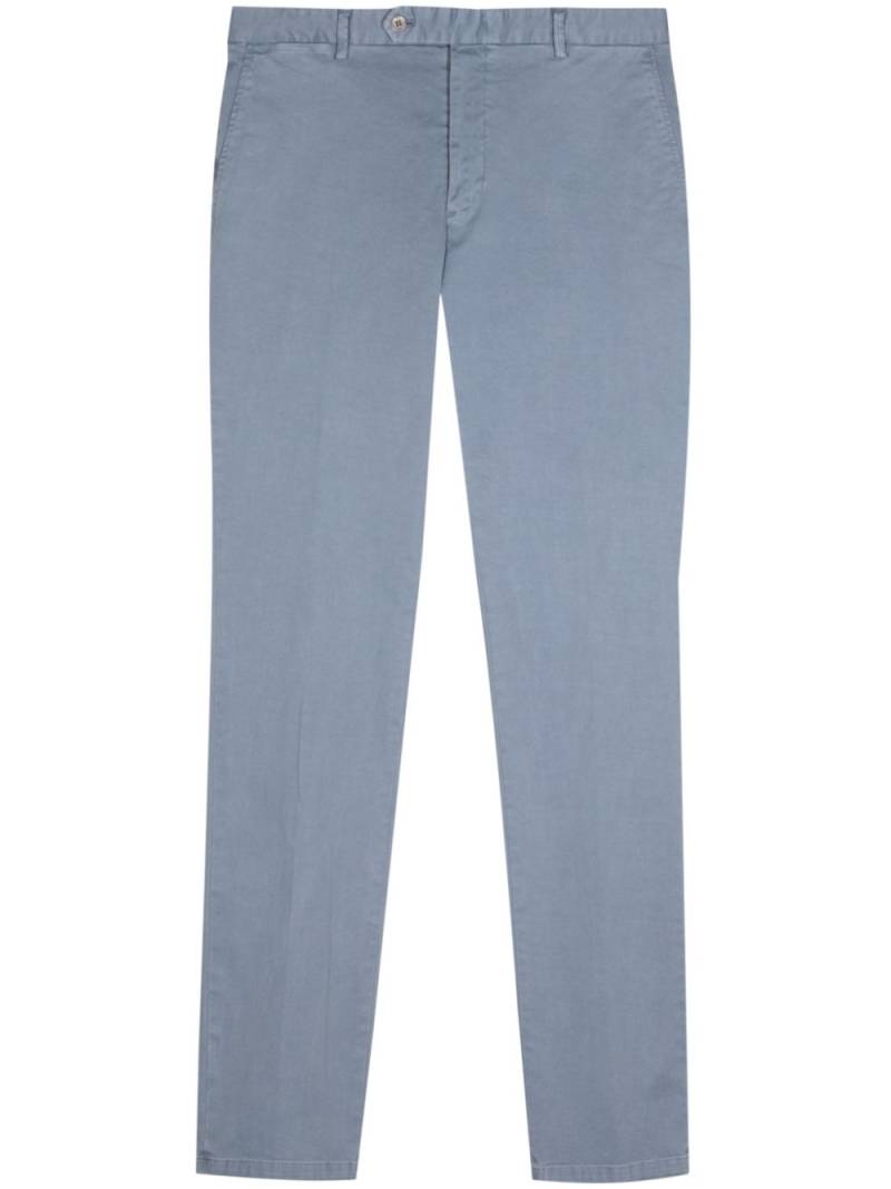 Man On The Boon. cotton-blend chino trousers - Blue von Man On The Boon.