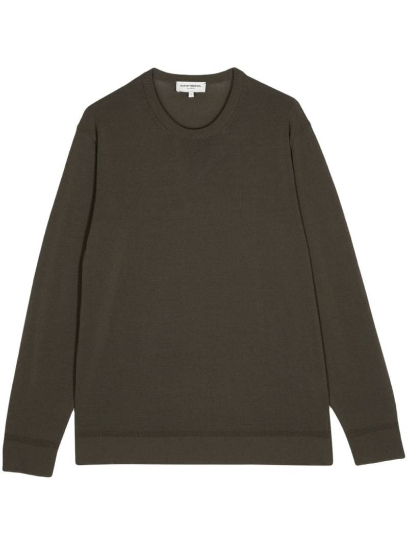 Man On The Boon. cotton-blend sweater - Green von Man On The Boon.