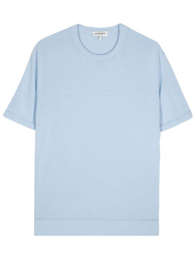 Man On The Boon. cotton-blend t-shirt - Blue von Man On The Boon.