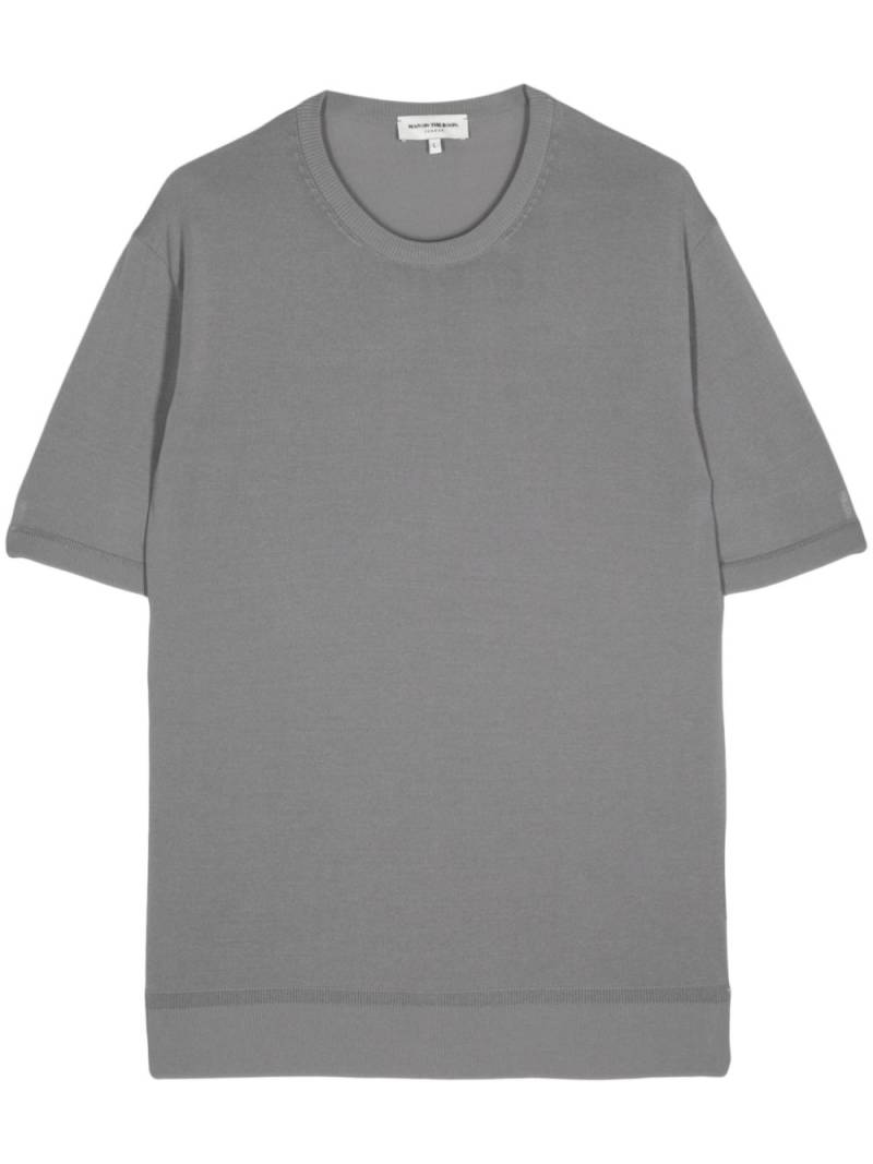 Man On The Boon. cotton-blend t-shirt - Grey von Man On The Boon.