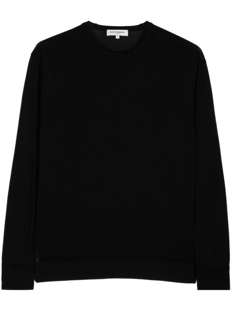 Man On The Boon. cotton sweater - Black von Man On The Boon.