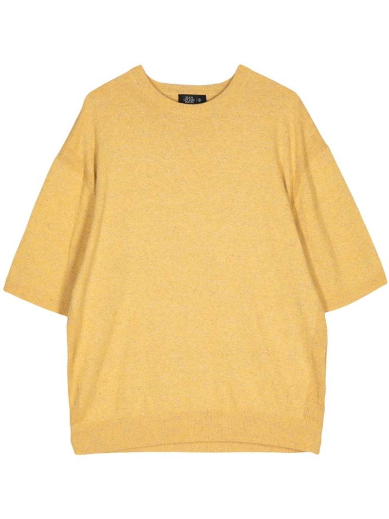 Man On The Boon. crew-neck cotton jumper - Yellow von Man On The Boon.