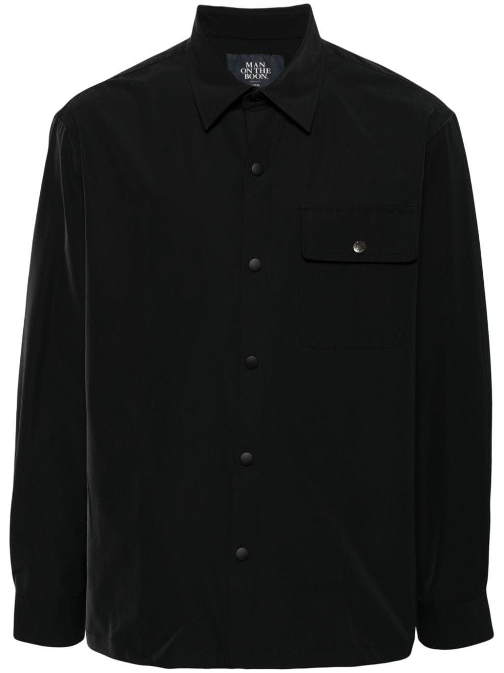 Man On The Boon. long sleeve shirt - Black von Man On The Boon.