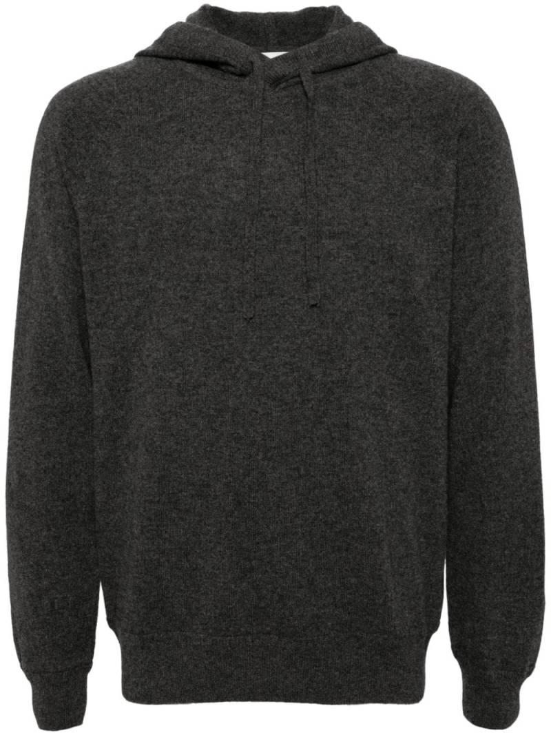 Man On The Boon. long-sleeved cashmere hoodie - Grey von Man On The Boon.