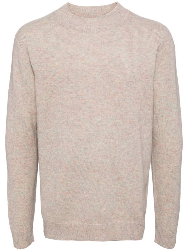 Man On The Boon. mock-neck wool-blend jumper - Neutrals von Man On The Boon.