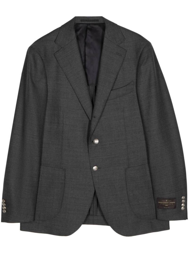 Man On The Boon. wool single-breasted blazer - Grey von Man On The Boon.