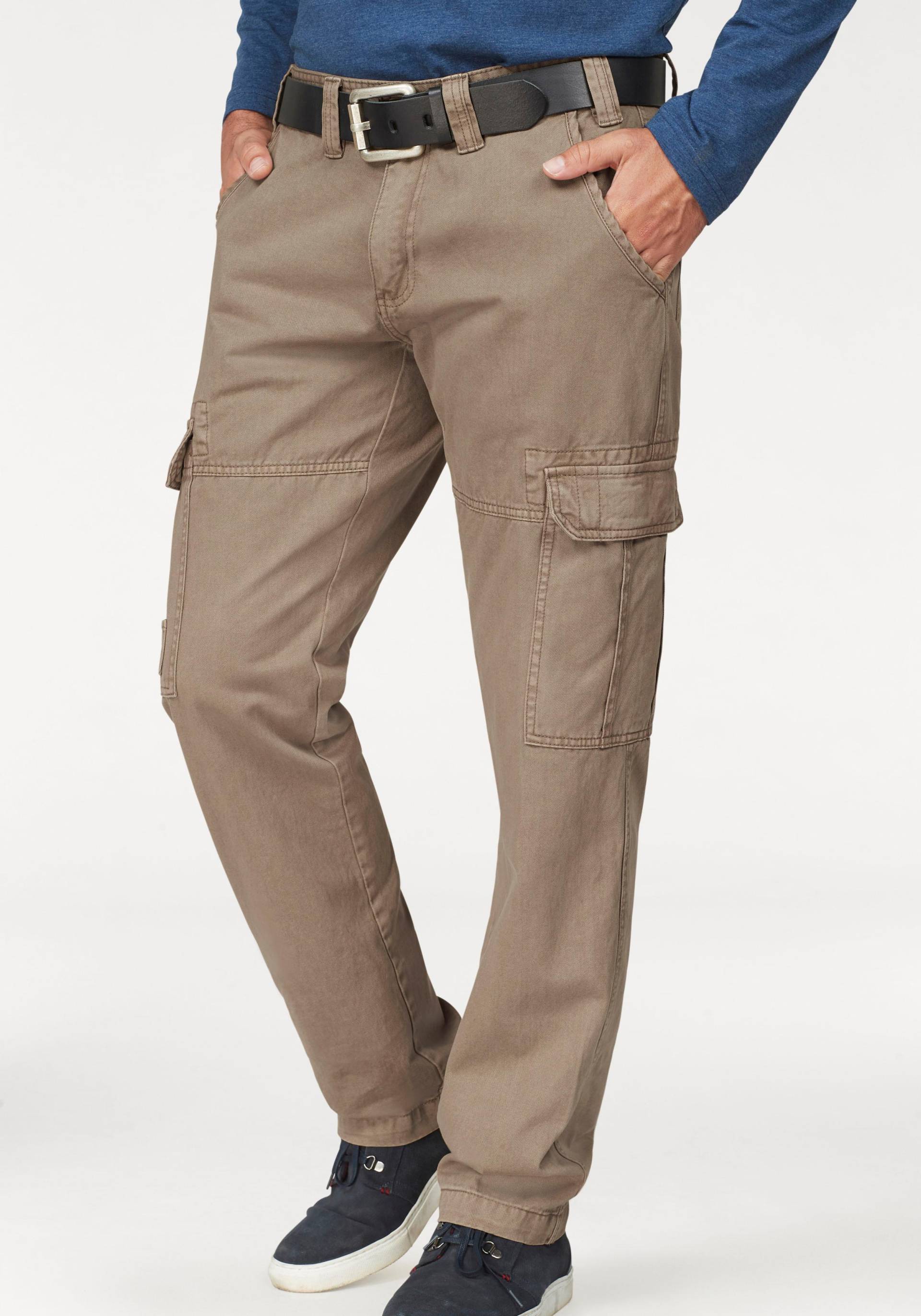 Man's World Cargohose, mit aufgesetzten Taschen Man's World Cargohose, mit aufgesetzten Taschen von Man's World