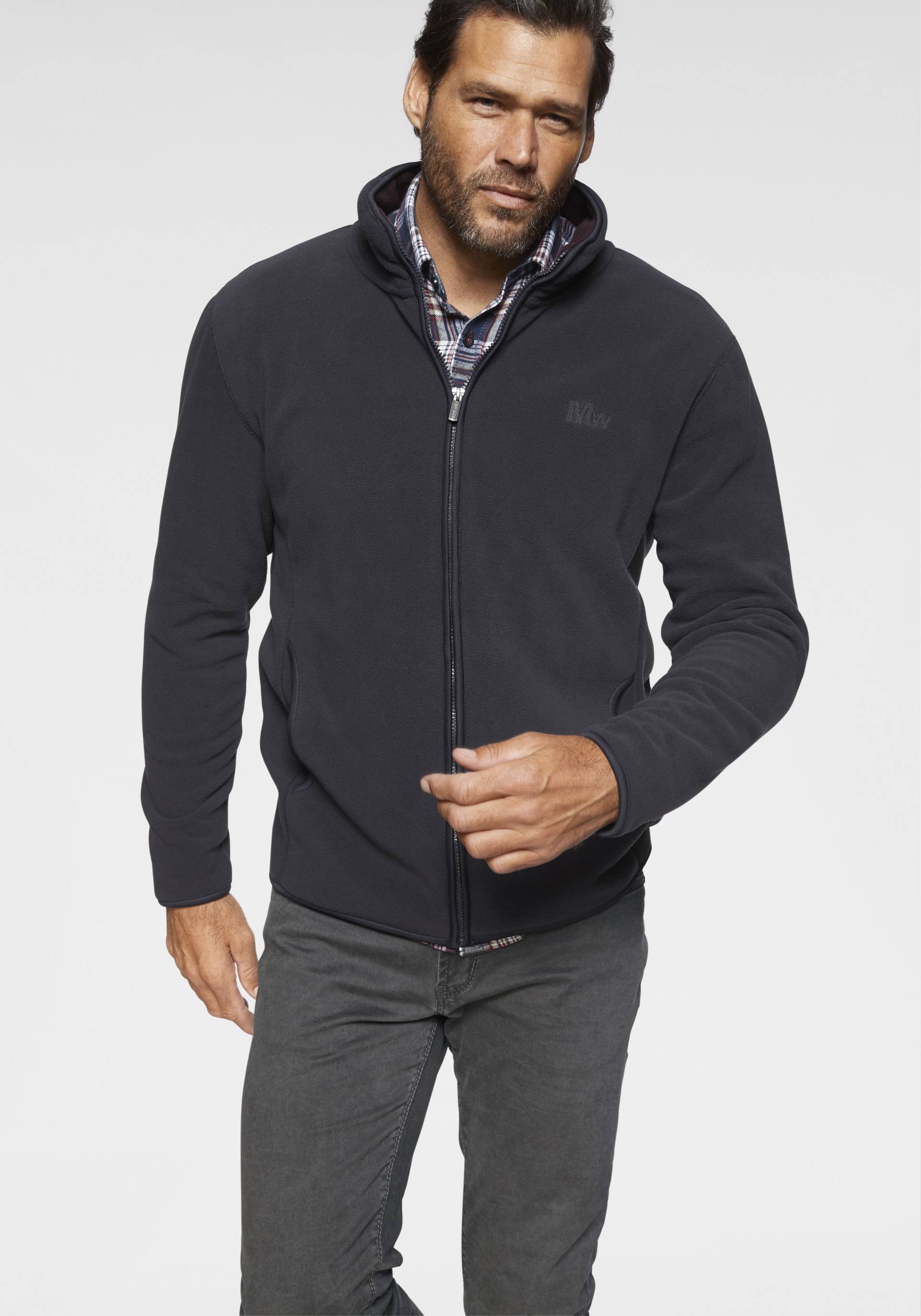 Man's World Fleecejacke, für die Übergangszeit, aus Fleece, casual Look, schnelltrocknend Man's World Fleecejacke, für die Übergangszeit, aus Fleece, casual Look, schnelltrocknend von Man's World