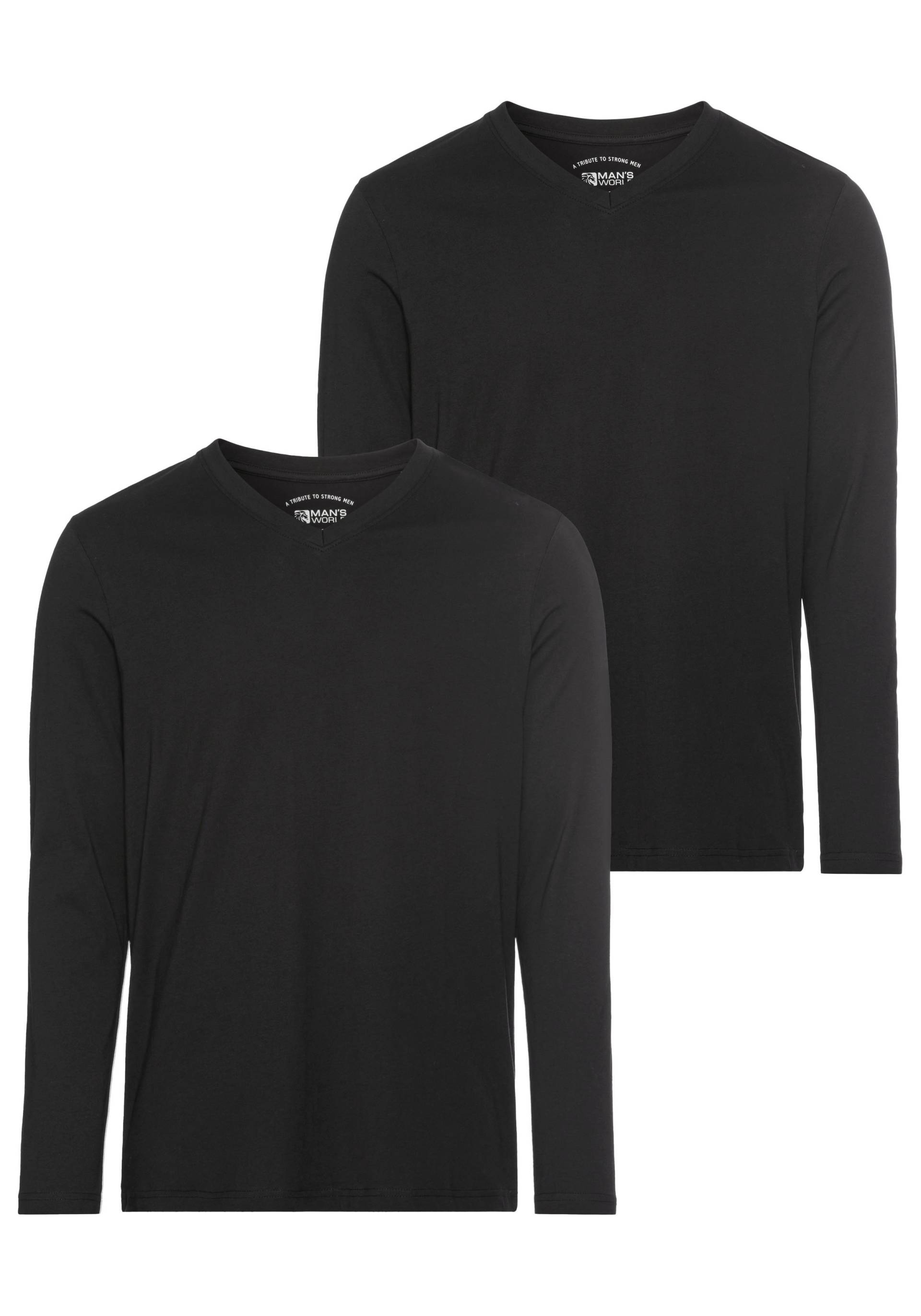 Man's World Langarmshirt, auch zum Unterziehen Man's World Langarmshirt, auch zum Unterziehen von Man's World