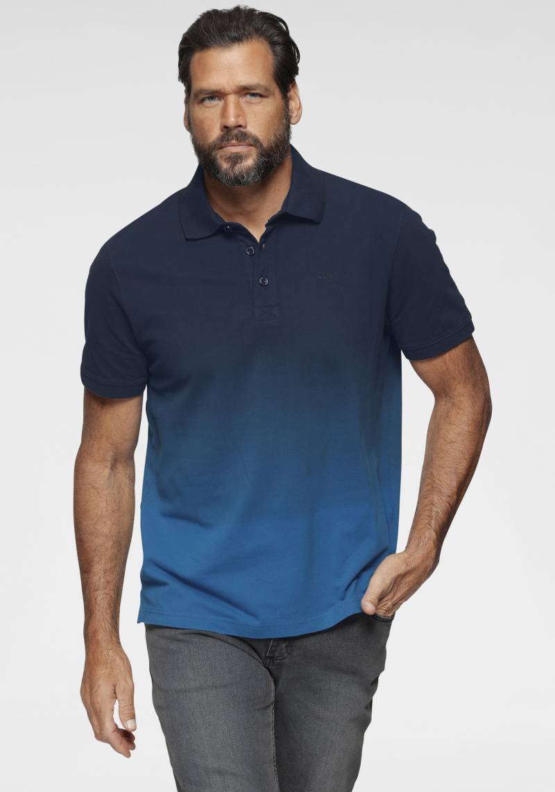 Man's World Poloshirt, mit Farbverlauf von Man's World