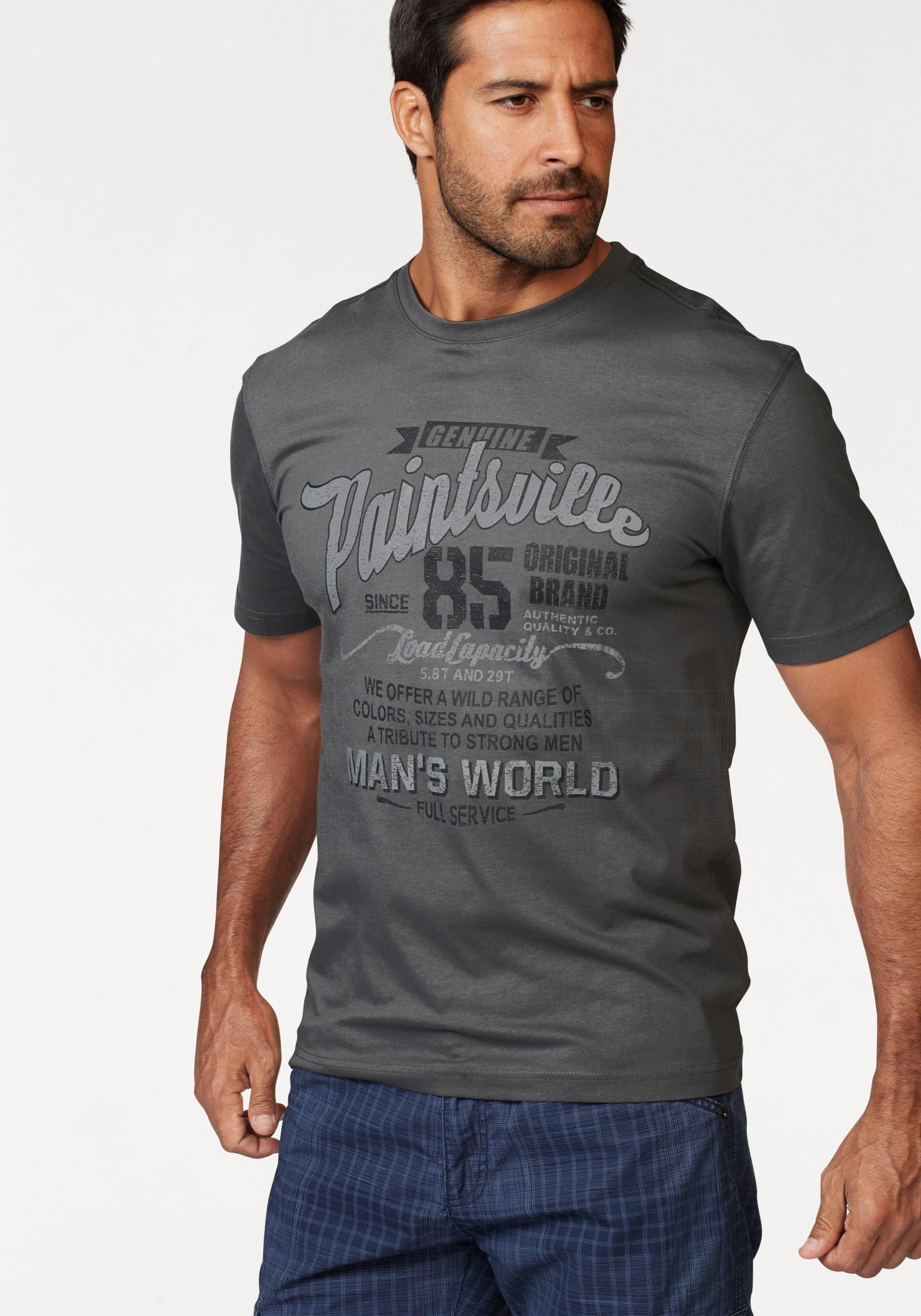 Man's World T-Shirt, mit Print von Man's World