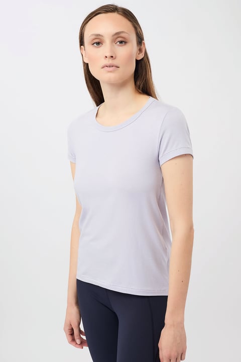 Mandala W Roundneck T-Shirt flieder von Mandala