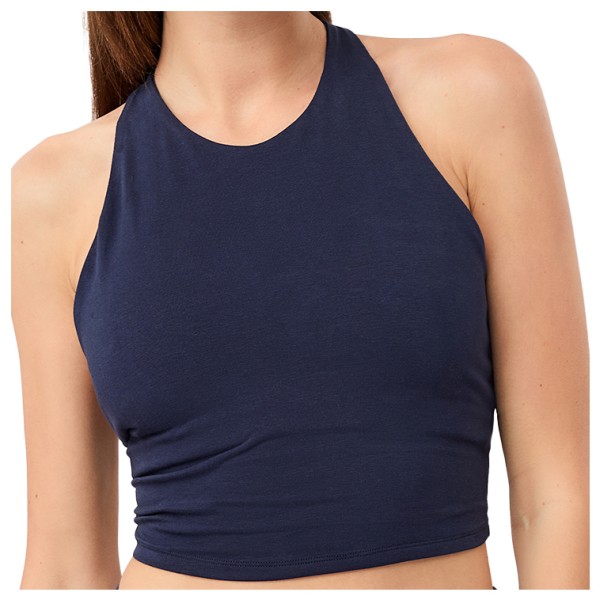 Mandala - Women's Cross Top - Top Gr L blau von Mandala