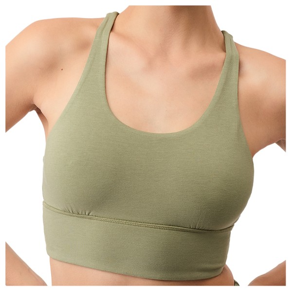 Mandala - Women's New Studio Bra - Sport-BH Gr L beige/oliv von Mandala