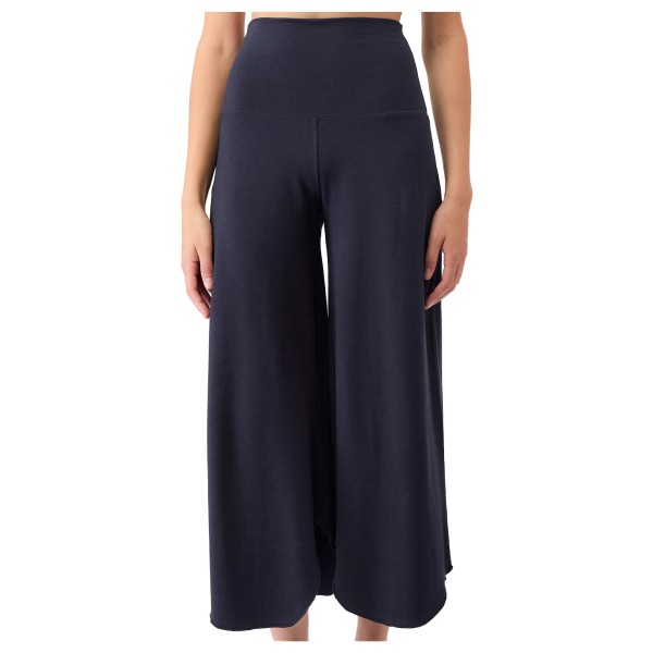 Mandala - Women's Roll Over Tulip Pants - Trainingshose Gr L blau von Mandala