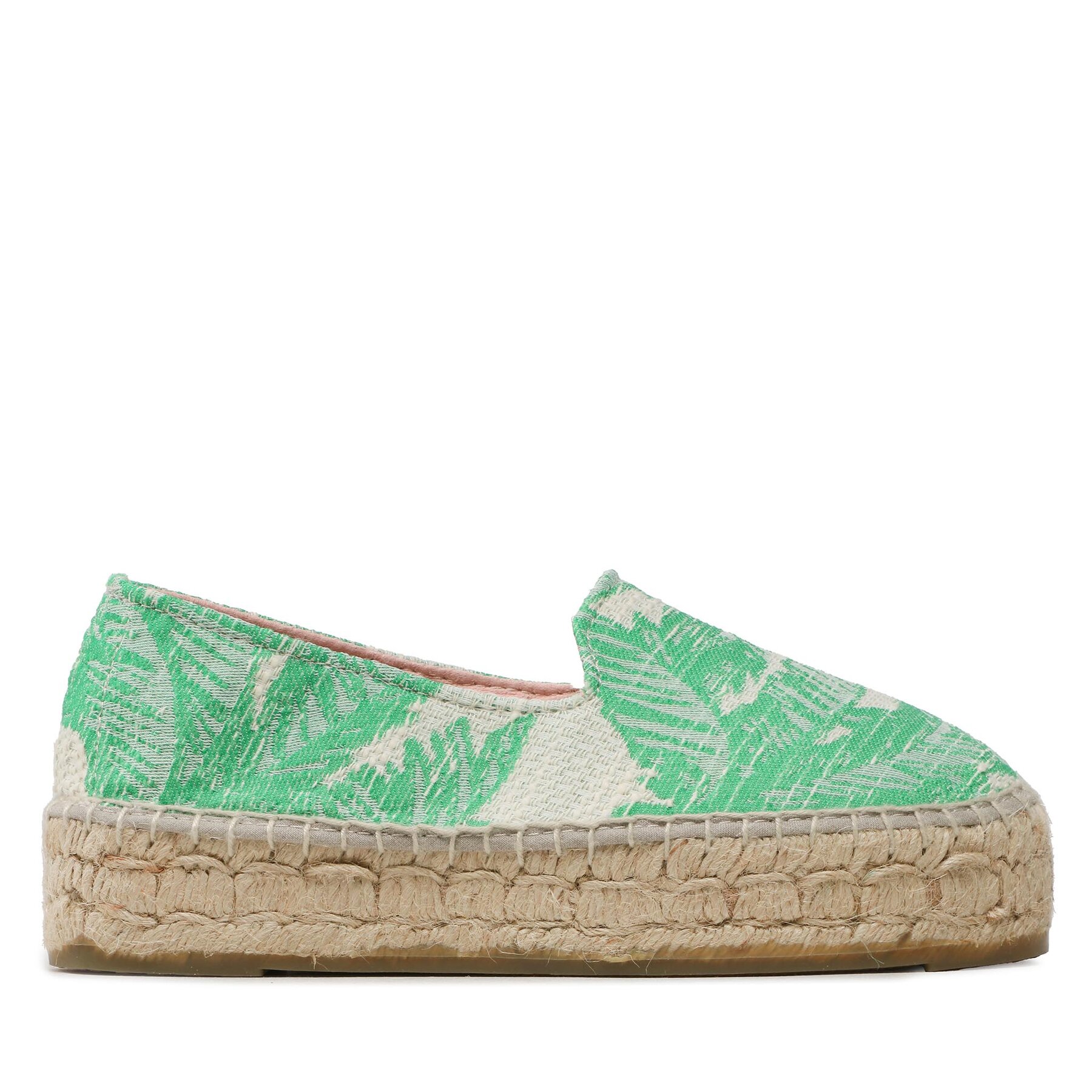 Espadrilles Manebi Cotton Jaquard Double Sole Espadrilles G 4.8 D0 Grün von Manebi