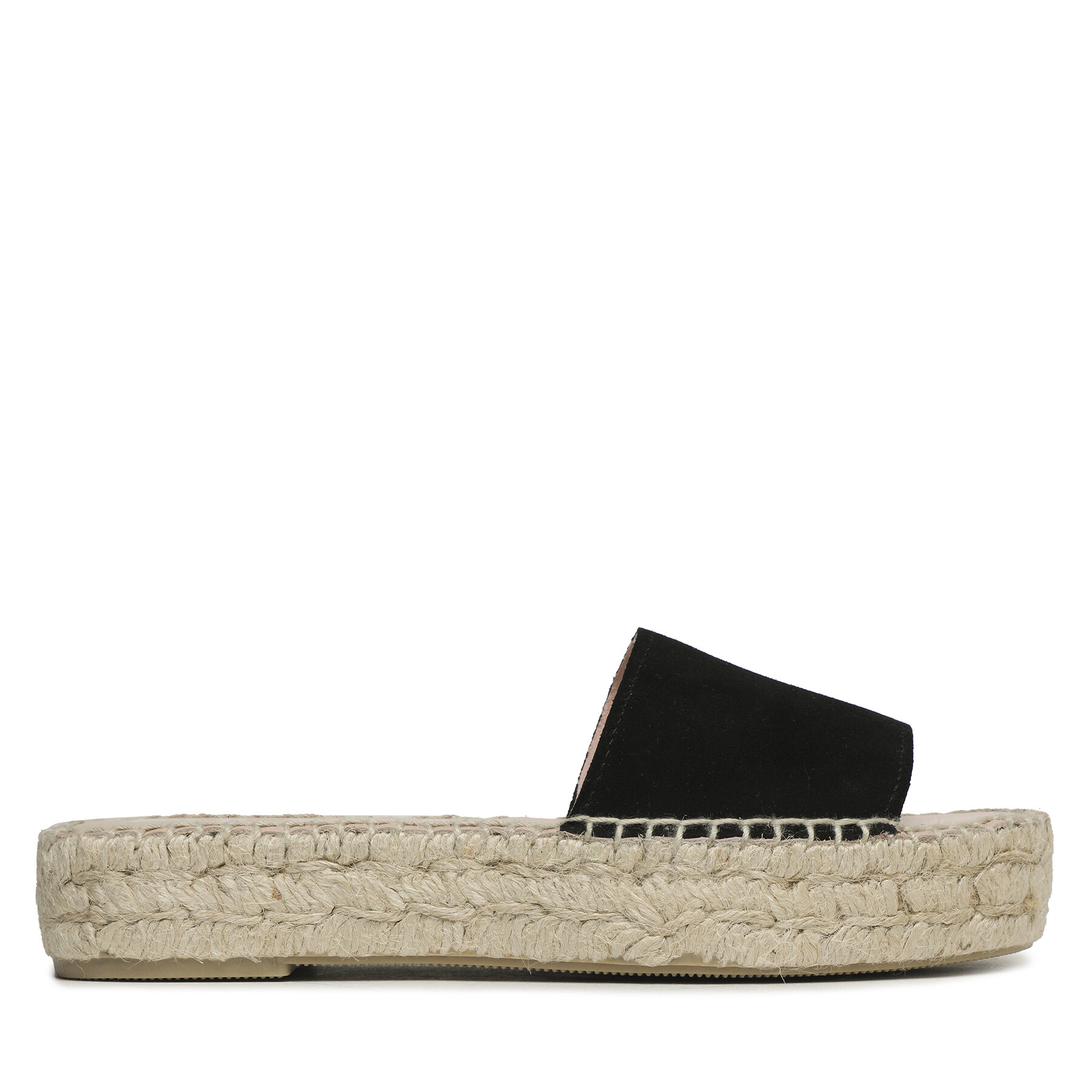 Espadrilles Manebi Double Sole Slides K 1.0 DS Schwarz von Manebi