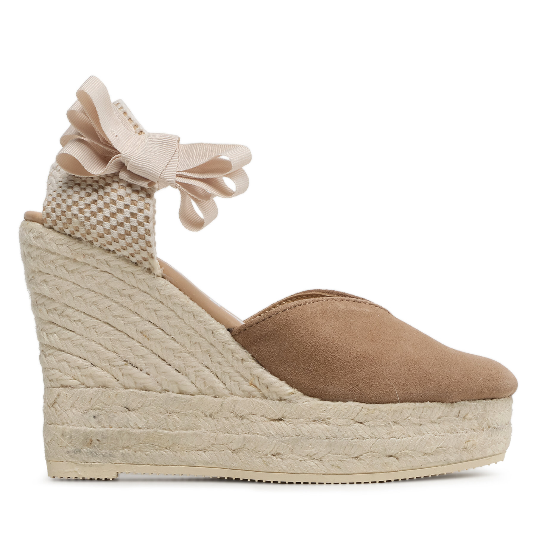 Espadrilles Manebi Heart-Shaped Wedge Espadrilles W 1.9 WH Braun von Manebi