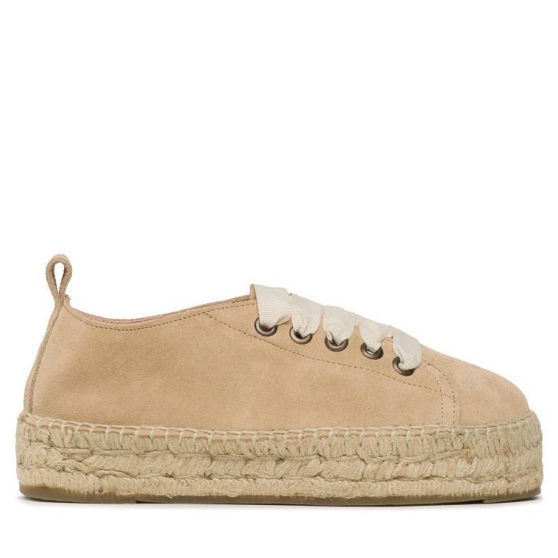 Espadrilles Manebi Lace-Up Espadrilles K 1.1 E0 Beige von Manebi