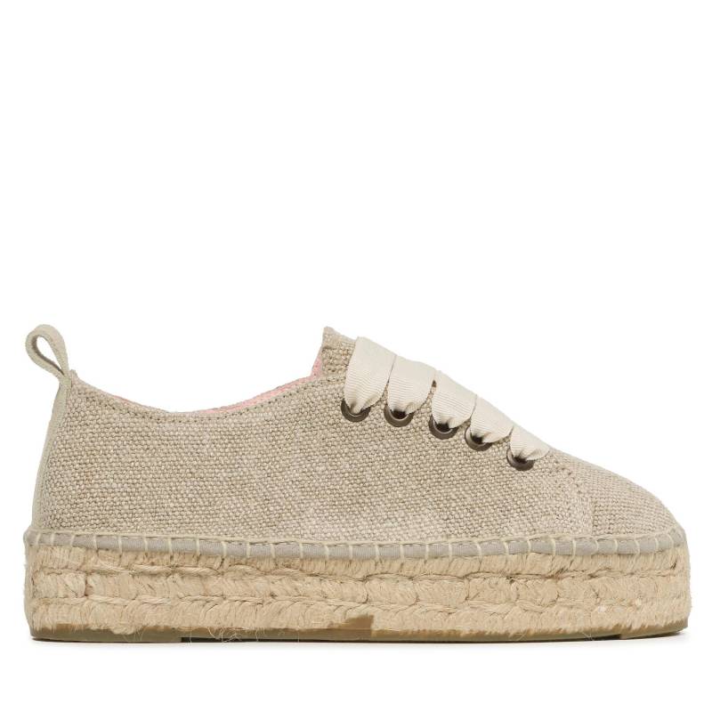 Espadrilles Manebi Lace-Up Espadrilles O 7.1 E0 Beige von Manebi