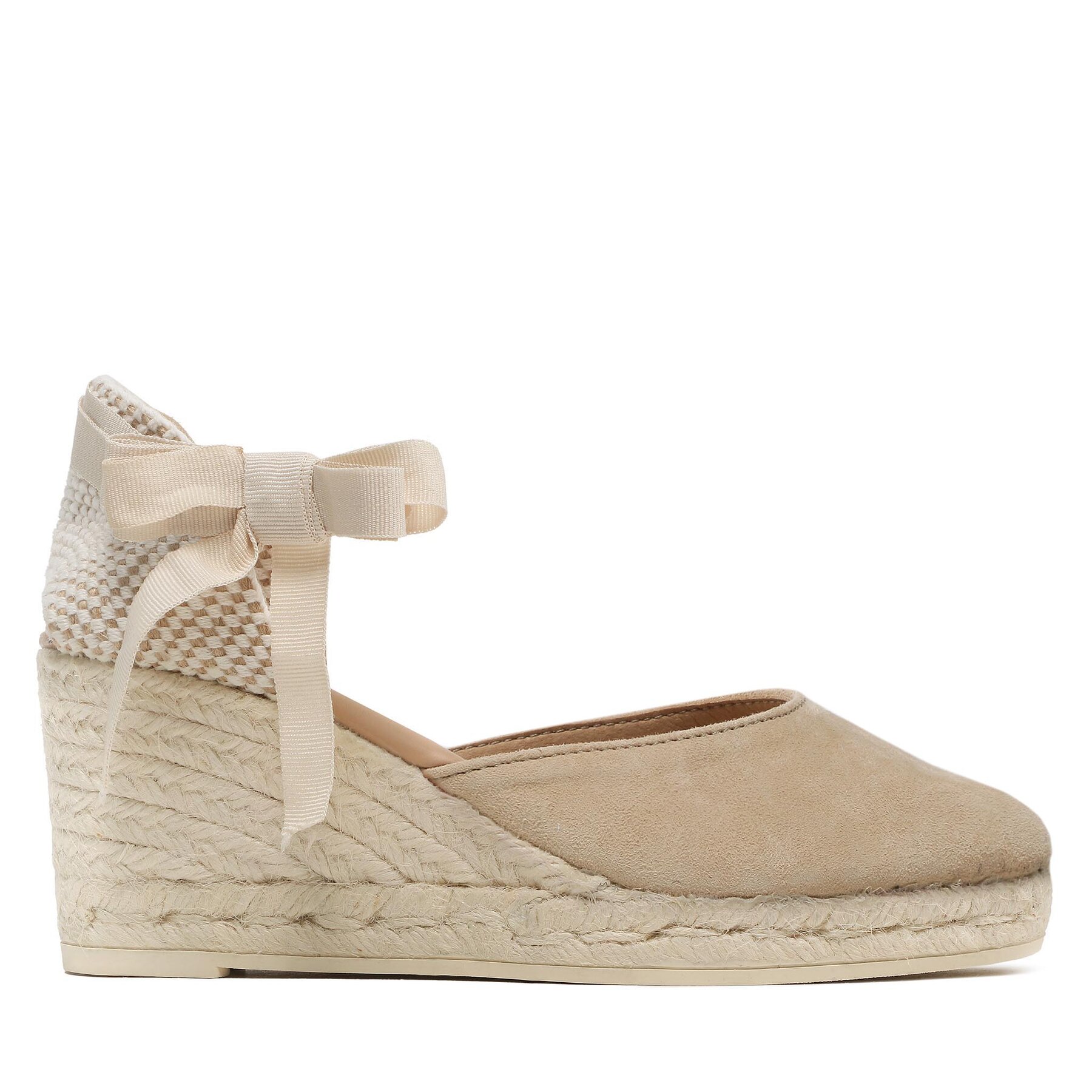 Espadrilles Manebi Low Wedge Espadrilles M 1.1 WL Beige von Manebi