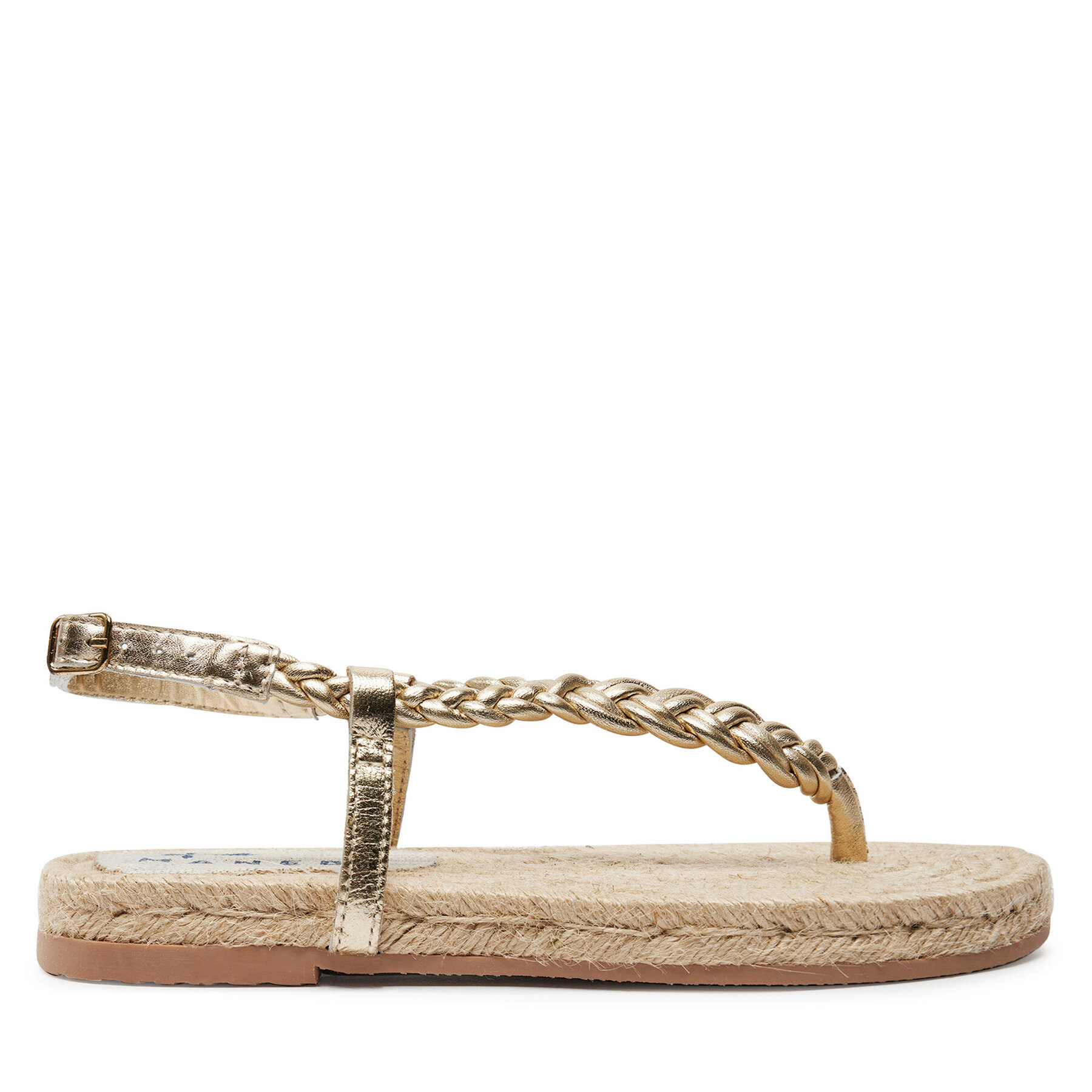 Espadrilles Manebi Sandals P 8.9 Y0 Goldfarben von Manebi