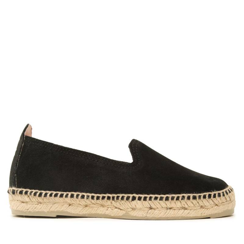 Espadrilles Manebi Suede Flat Espadrilles Schwarz von Manebi