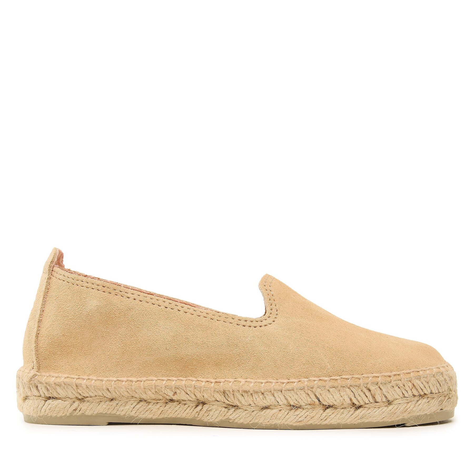 Espadrilles Manebi Suede Flat Espadrilles Beige von Manebi