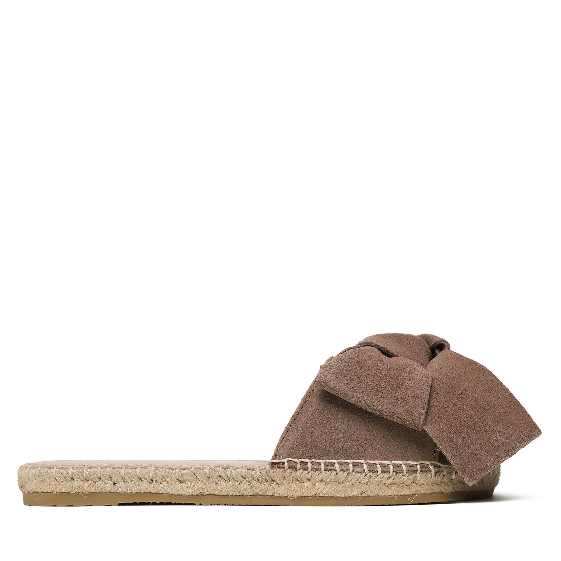 Espadrilles Manebi Suede Sandals With Bow W 1.9 J0 Braun von Manebi