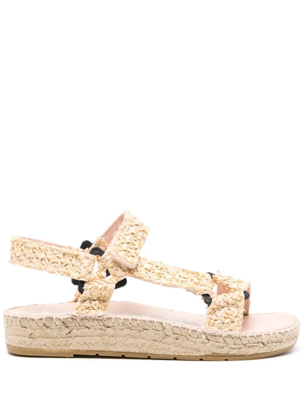 Manebi Yucatan raffia espadrilles - Neutrals von Manebi