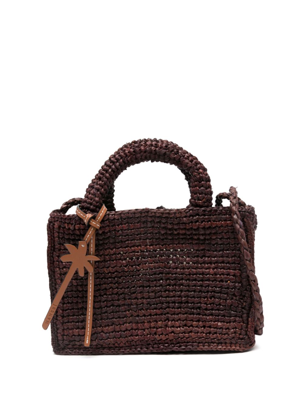 Manebi mini Sunset tote bag - Brown von Manebi