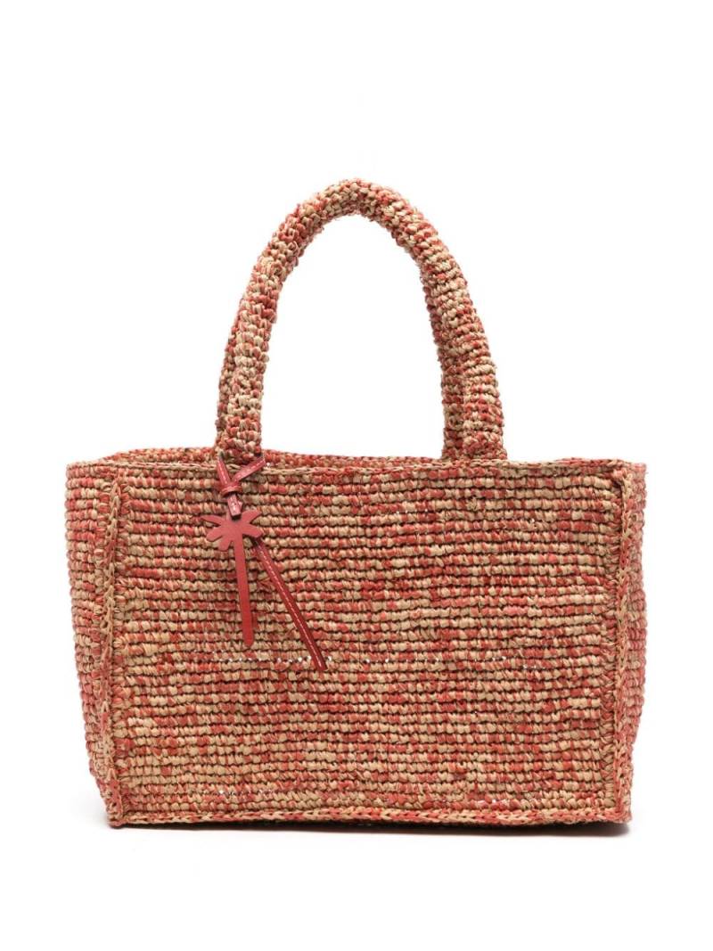 Manebi small Sunset tote bag - Red von Manebi