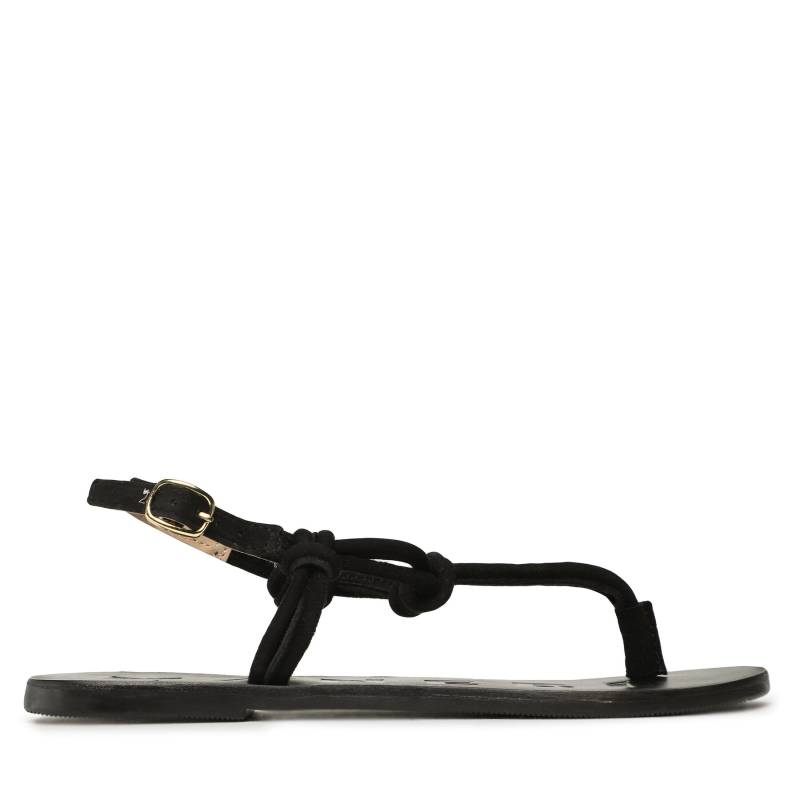 Sandalen Manebi Suede Leather Sandals V 2.2 Y0 Schwarz von Manebi