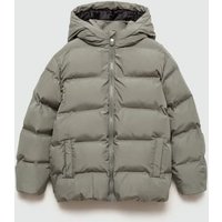 Stepp-Anorak mit Kapuze von Mango Kids