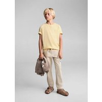 Basic-T-Shirt aus Baumwolle Basic-T-Shirt aus Baumwolle von Mango Kids