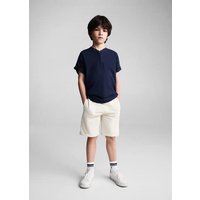 Baumwollshirt mit Knöpfen Baumwollshirt mit Knöpfen von Mango Kids