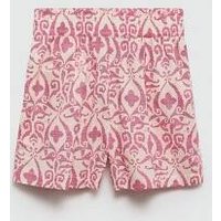 Bedruckte Baumwollshorts von Mango Kids