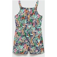 Jumpsuit mit Tropen-Print von Mango Kids