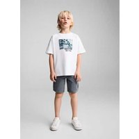 Bedrucktes Baumwoll-T-Shirt von Mango Kids