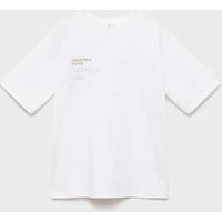 Bedrucktes Baumwoll-T-Shirt Bedrucktes Baumwoll-T-Shirt von Mango Kids
