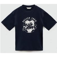 Bedrucktes Baumwoll-T-Shirt von Mango Kids