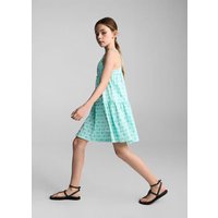 Bedrucktes Kleid mit Perlen Bedrucktes Kleid mit Perlen von Mango Kids