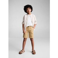 Slim-Fit-Bermudashorts im Chino-Stil aus Baumwolle von Mango Kids