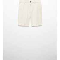 Chino-Bermudashorts aus Leinen von Mango Kids