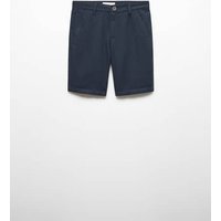 Chino-Bermudashorts aus Leinen von Mango Kids