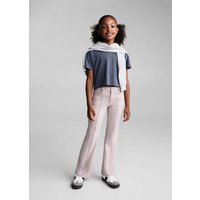 Flared Jeans mit Ziernähten von Mango Kids