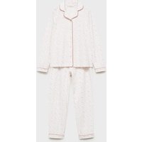 Gemusterter Baumwoll-Pyjama von Mango Kids